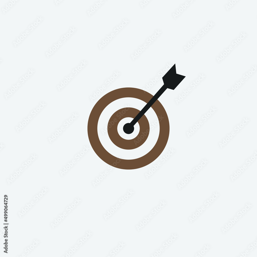 target vector icon illustration sign 