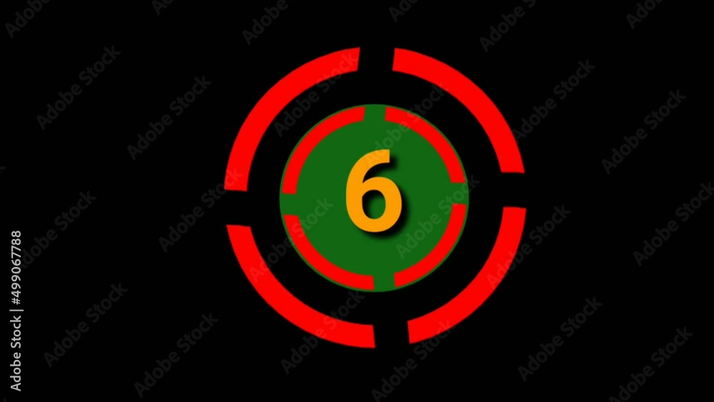 10 second countdown animation video 10 second countdown animation video