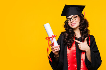 Graduate Celebrating Graduation