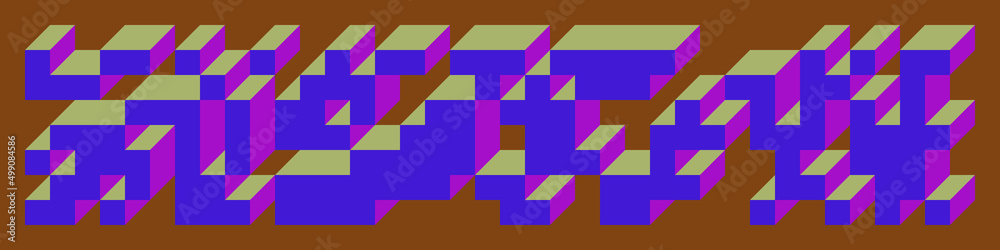 Implementation of Edward Zajec’s “Il Cubo” from 1971. Essentially a Truchet tile set of 8 tiles and rules for placement art illustration Implementation of Edward Zajec’s “Il Cubo” from 1971. Essentially a Truchet tile set of 8 tiles and rules for placement art illustration