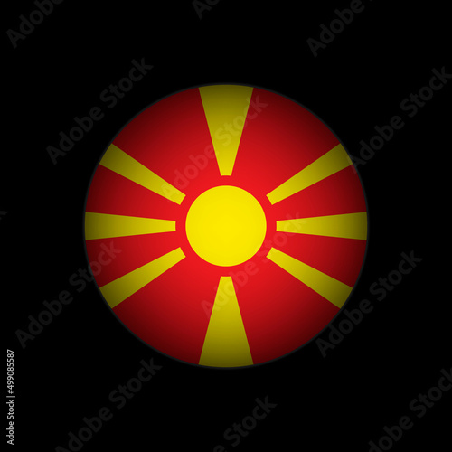 Free Download Country North Macedonia. North Macedonia flag. Vector illustration. - GFXLoad