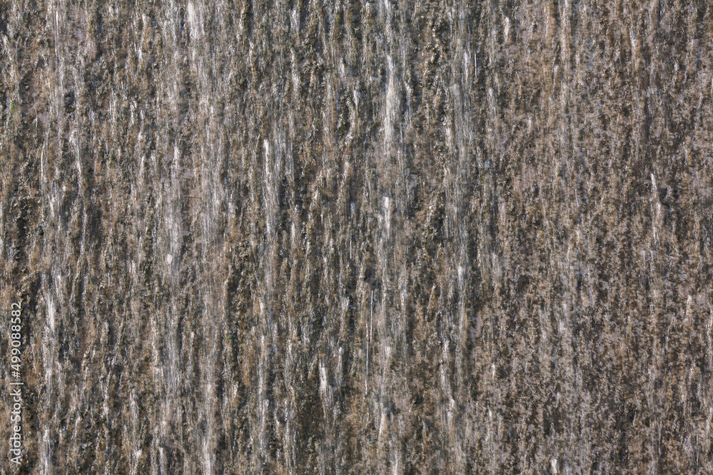 texture of the falling water