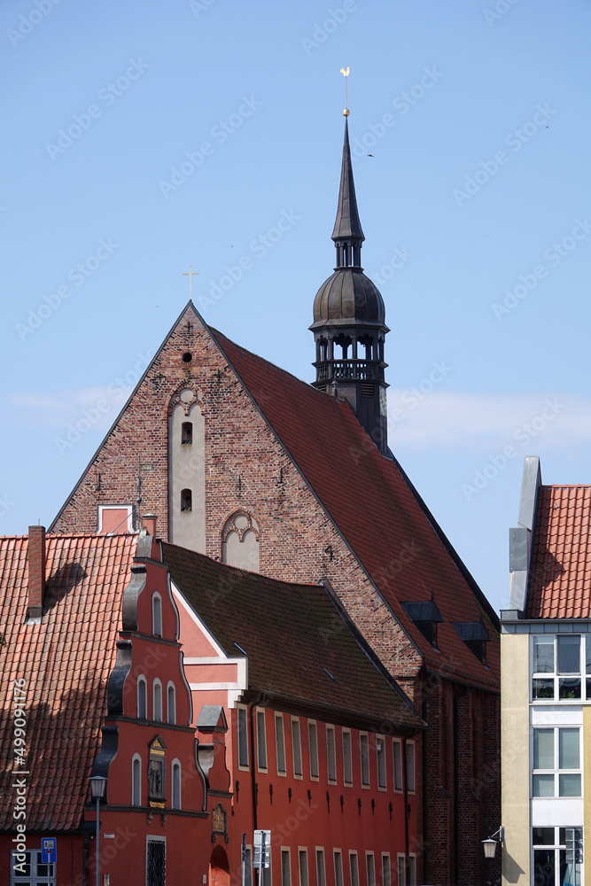 Obraz premium Heilggeistkirche in Stralsund