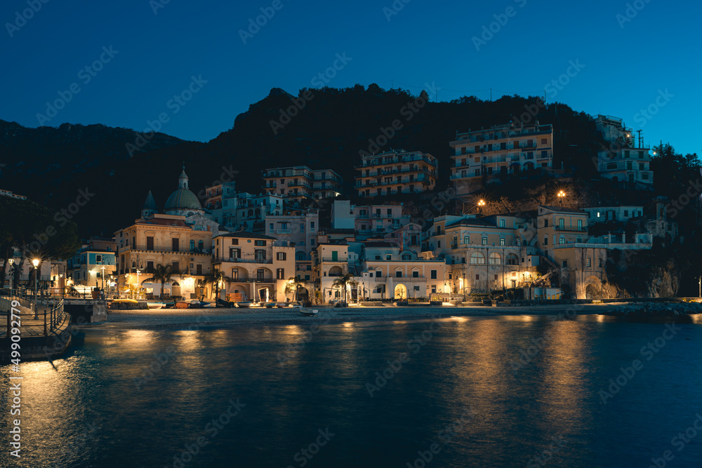 village of cetara in amalfi coast, salerno, naples, positano