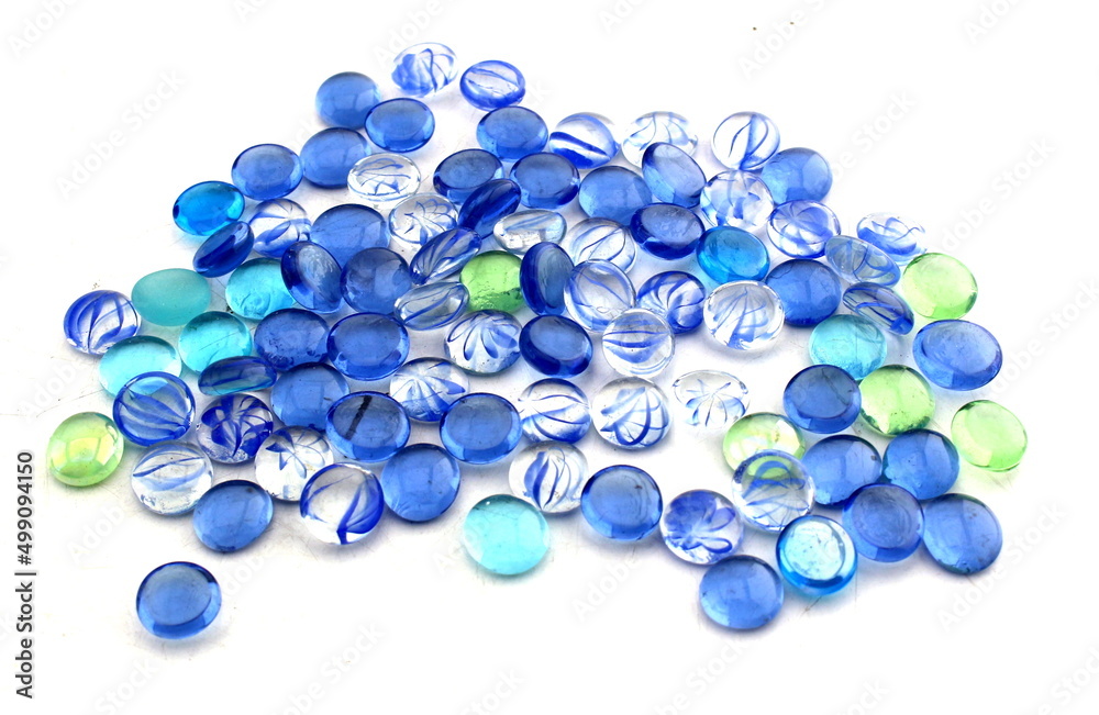 Blue Stones Glass Gems Blue Stones Glass Gems