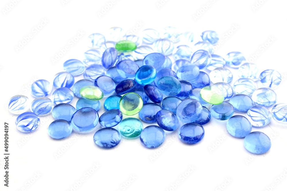 Blue Stones Glass Gems Blue Stones Glass Gems