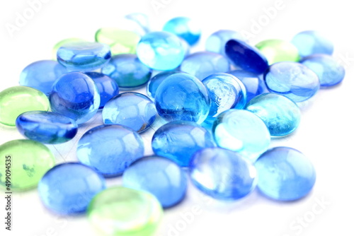 Blue Stones Glass Gems