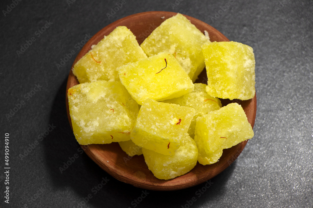 Petha is a translucent soft candy from India made from ash gourd or white pumpkin Petha is a translucent soft candy from India made from ash gourd or white pumpkin