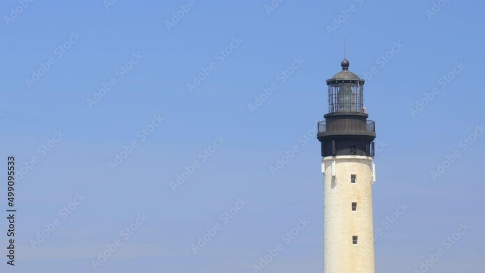 Biarritz lighthouse on a summer day in France Biarritz lighthouse on a summer day in France