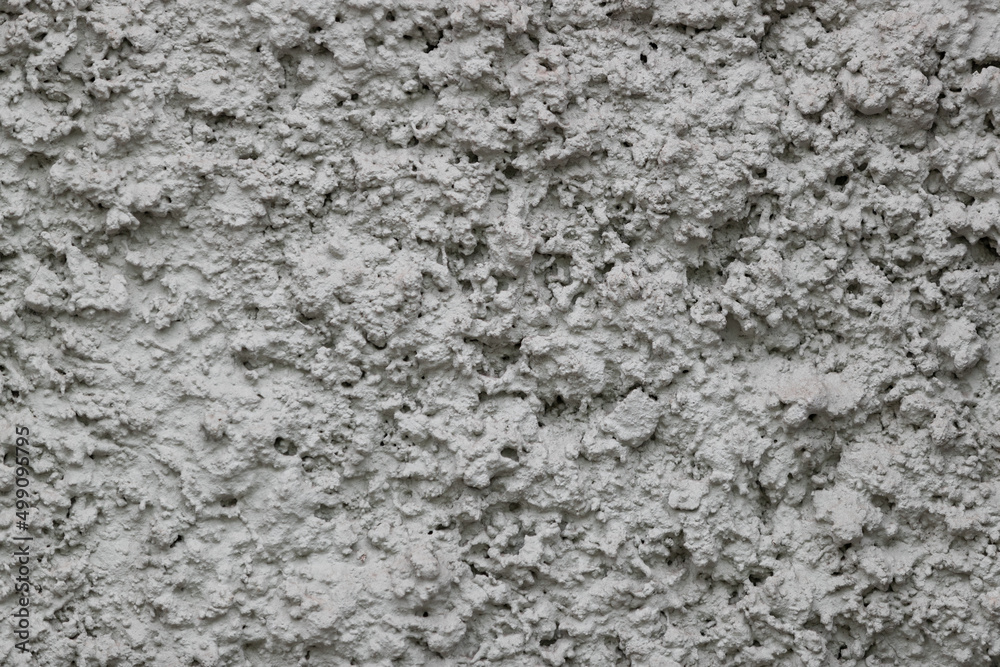Textured grey plaster for exterior facades