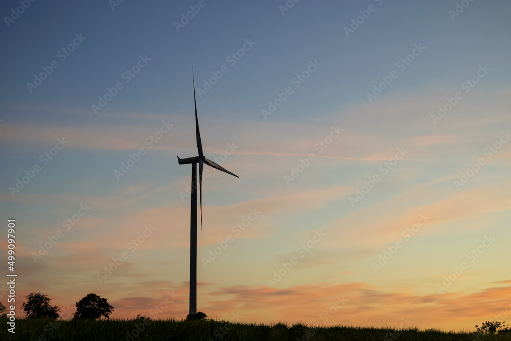 Aerial view Wind turbine will farms in rotation to generate electricity energy on outdoor. Green ecological power energy generation wind farm eco field is sustainable energy concept. Aerial view Wind turbine will farms in rotation to generate electricity energy on outdoor. Green ecological power energy generation wind farm eco field is sustainable energy concept.