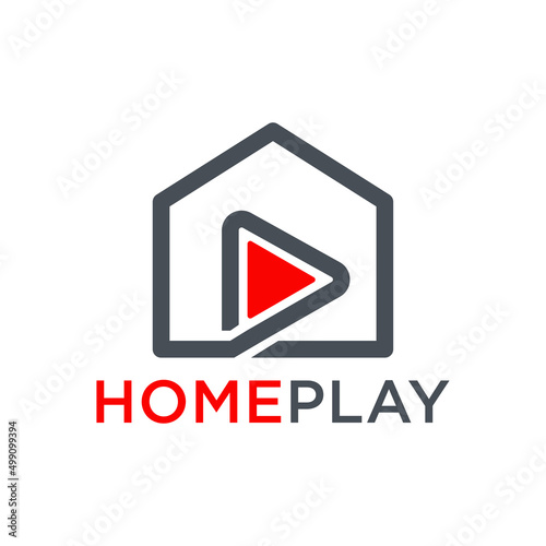 Free Download Home Play Logo Vector Design Template. - GFXLoad
