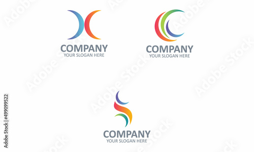Creative XCS, XCR, XCK, XCJ Business logo design