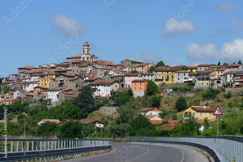 View of Gassano, old town in Lunigiana, Tuscany