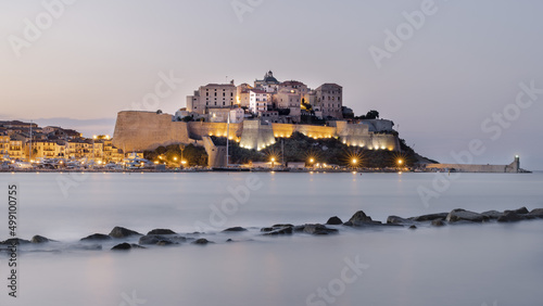 Fotografiet La Citadelle de Calvi en Corse