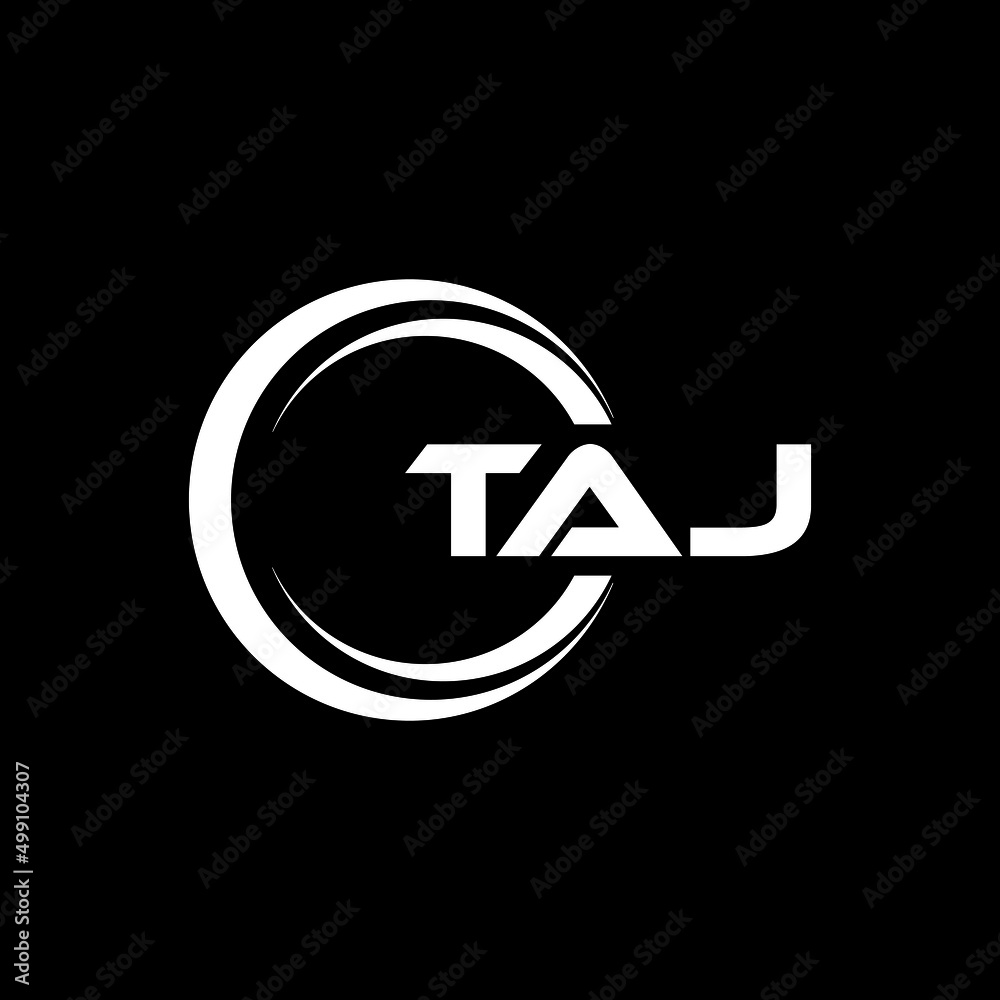 Taj Logo | Free Name Design Tool from Flaming Text