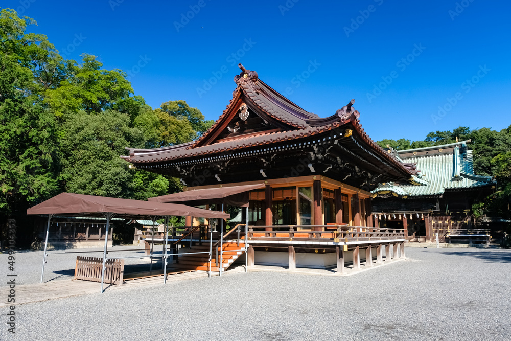 静岡県三島市 三嶋大社 舞殿