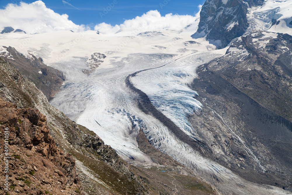 Monte Rosa Glacier, Swiss Alps