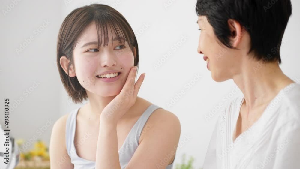 母と娘のビューティーイメージ 母と娘のビューティーイメージ
