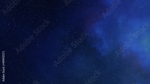 Perfect starry night sky background © AlexMelas