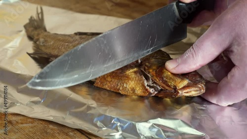 Smoked Bream Demonstration and Beheading photo