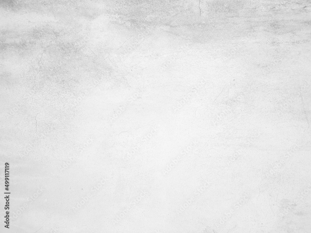 Fototapeta premium White concrete wall background in vintage style for graphic design or wallpaper