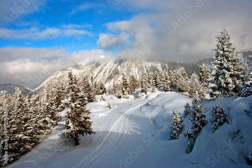 Courchevel 3 Valleys French Alps France © Andy Evans Photos