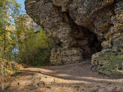 Kaiserkrone in der Sächsischen Schweiz - Höhle