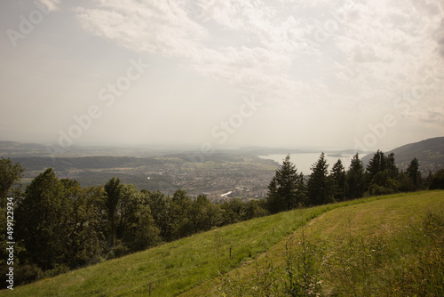 at the top of Bözingenberg with a stunning view over the city of Biel