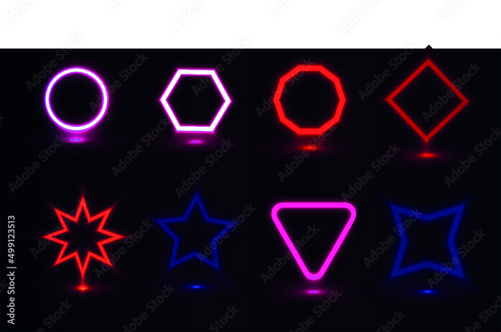 Obraz premium neon sign with lights