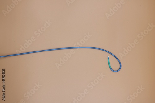 Valokuvatapetti Angioplasty guiding catheter(EBU catheter) used to treat blockage in the arteries of heart
