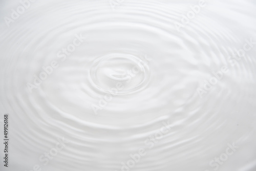 water drop and splash and white background