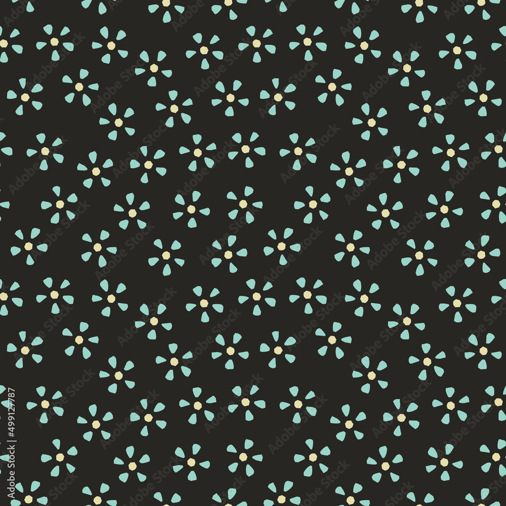 Spring summer botanical seamless pattern Spring summer botanical seamless pattern