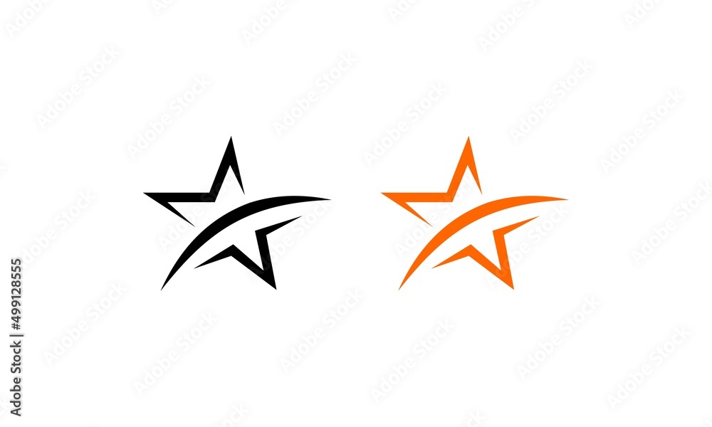 star logo icon template sky object design star logo icon template sky object design