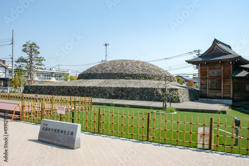 Murais de parede 武蔵府中熊野神社古墳