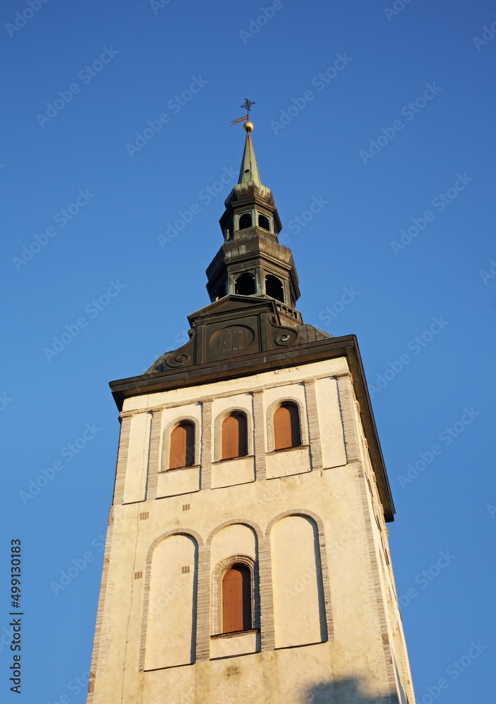 Church of St. Nicholas (Niguliste kirik) in Tallinn. Estonia