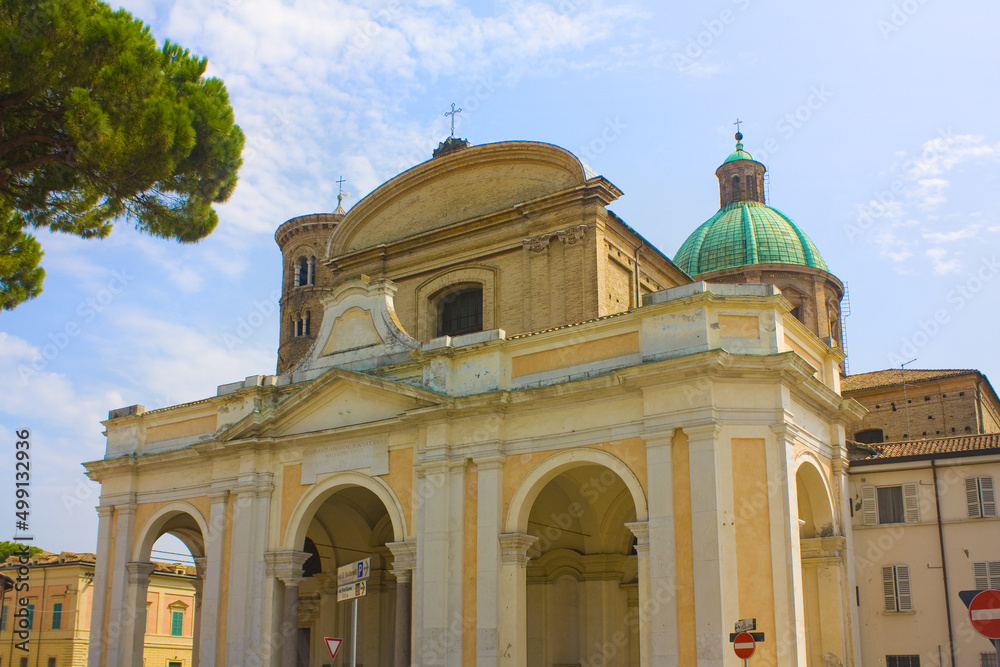 Famous Duomo of Ravenna, Italy
