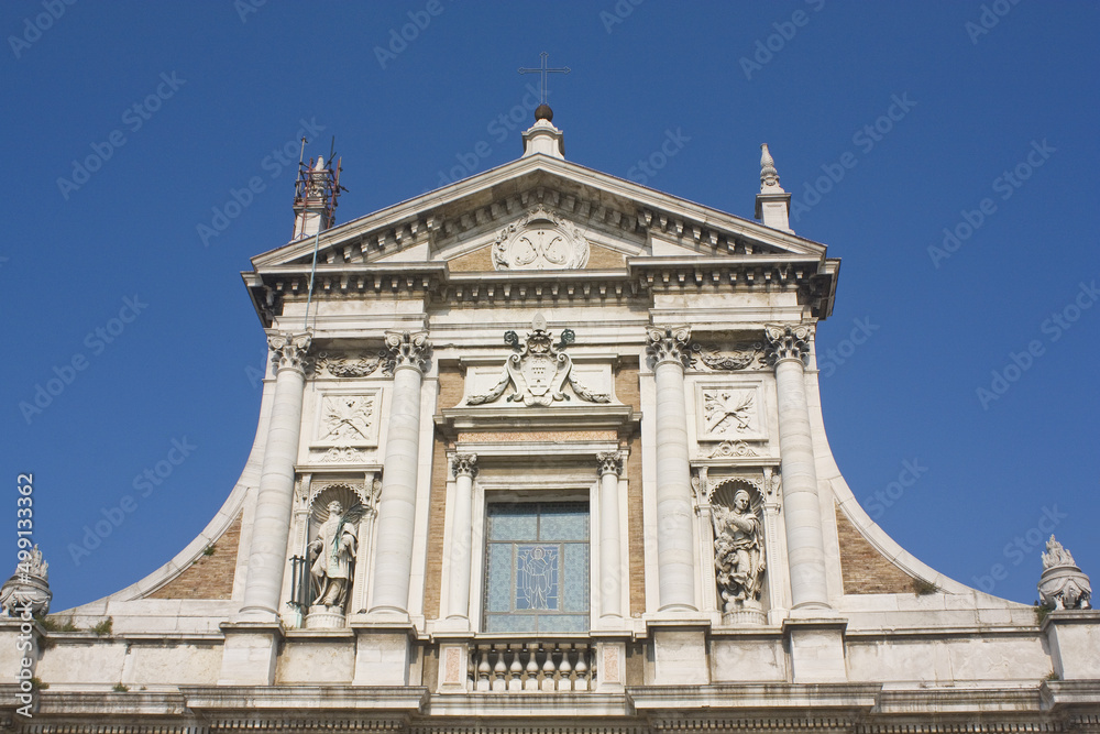 Basilica of Santa Maria in Porto in Ravenna, Italy