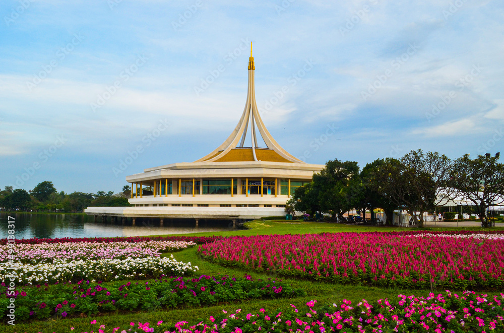 One of the public parks in Thailand One of the public parks in Thailand