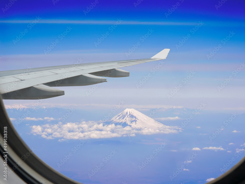 Obraz premium Flying in the sky