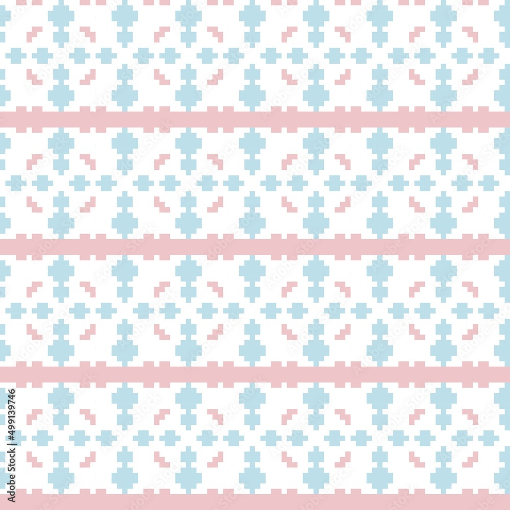 Argyle Fair Isle Seamless Pattern Design Argyle Fair Isle Seamless Pattern Design