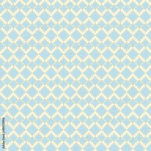 Argyle Fair Isle Seamless Pattern Design