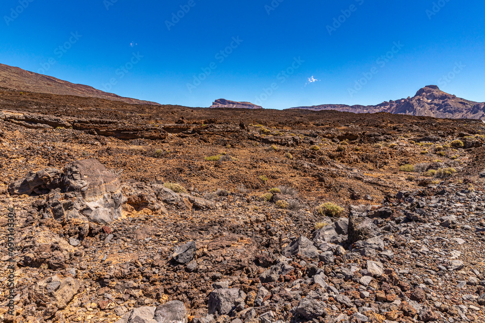 Vulkanlandschaft am Mirador de las Narices del Teide