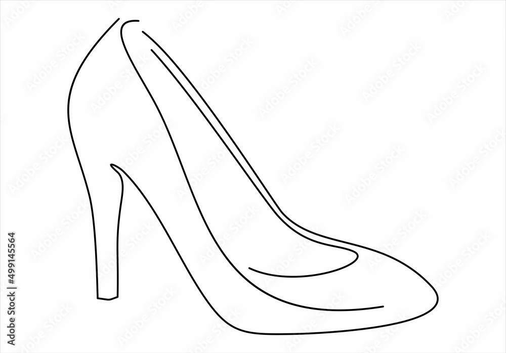 shoe isolated on white background shoe isolated on white background