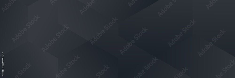 Abstract black Geometric banner design background. Abstract black Geometric banner design background.