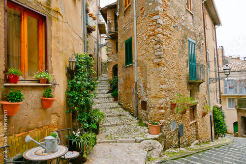 Borgo medievale di Ronciglione, Viterbo,Lazio,Italia © anghifoto