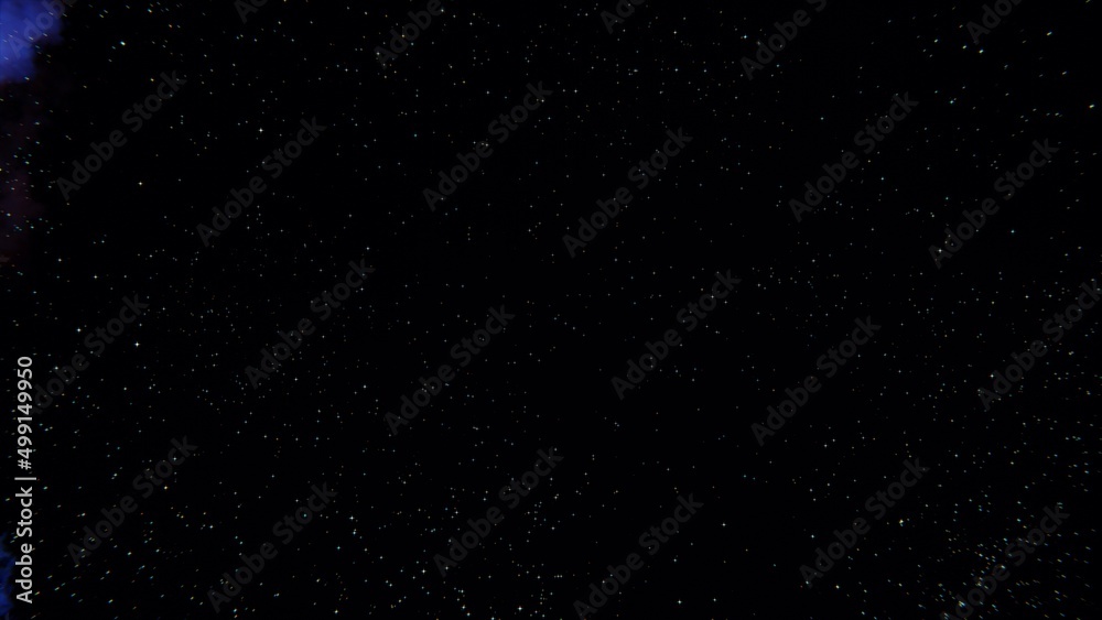 Fototapeta premium space blue galaxy background