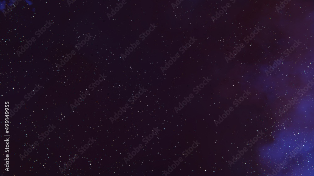space blue galaxy background