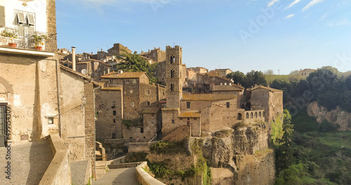 Borgo medievale di Ronciglione, Viterbo,Lazio,Italia photo