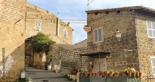 Borgo medievale di Ronciglione, Viterbo,Lazio,Italia photo